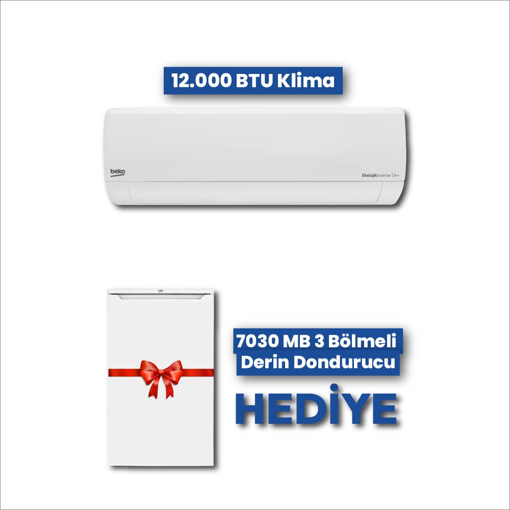 Beko 61205 Klima + 7030 MB Derin Dondurucu Hediye Kampanyası