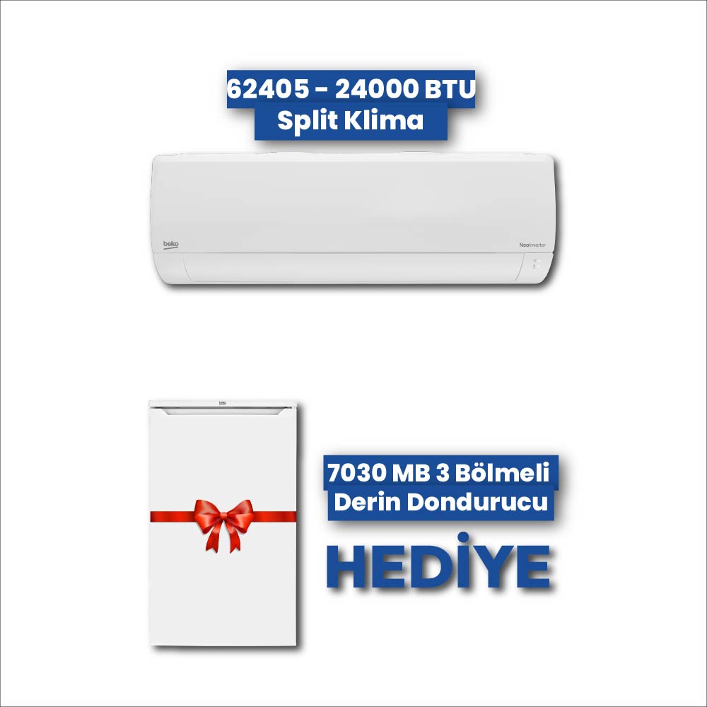 Beko 62405 Klima + 7030 MB Derin Dondurucu Hediye Kampanyası
